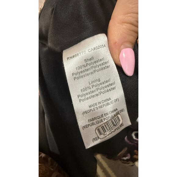 Trina Turk Women's Black Space-Dye Ombre Sweater Dress Size Small - Picture 9 of 9